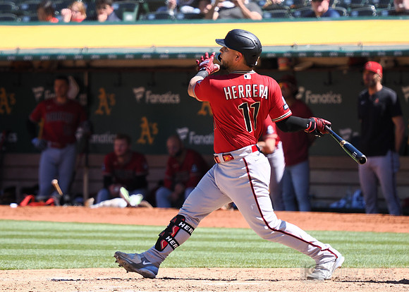 MLB: Arizona Diamondbacks at Oakland Athletics