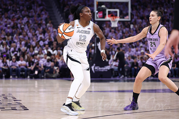WNBA: Playoffs-Las Vegas Aces at Golden State Valkyries