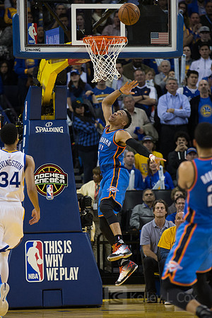 NBA: Oklahoma City Thunder at Golden State Warriors