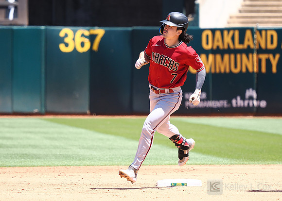 MLB: Arizona Diamondbacks at Oakland Athletics