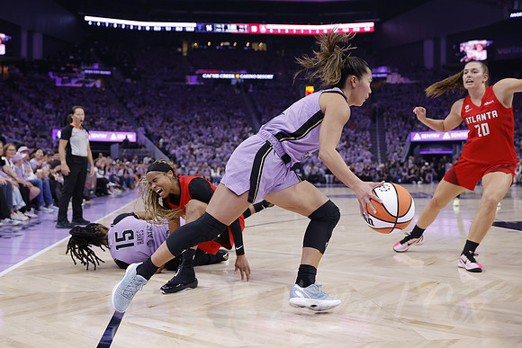 WNBA: Finals-Atlanta Dream at Golden State Valkyries