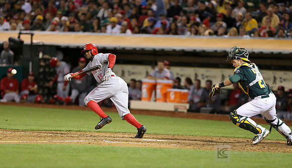 MLB: Cincinnati Reds at Oakland Athletics