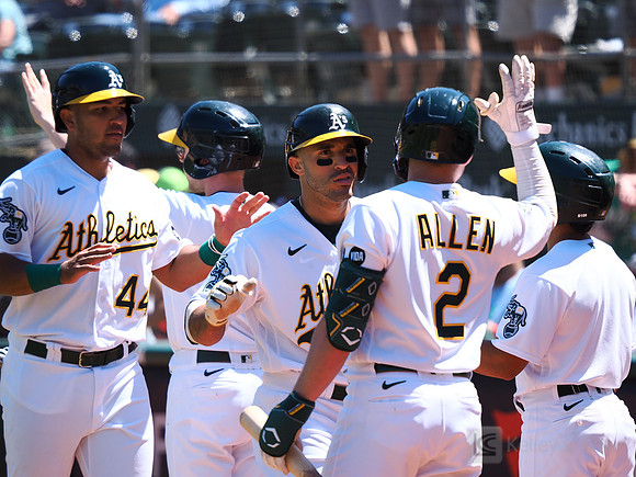 MLB: Arizona Diamondbacks at Oakland Athletics