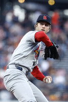 St. Louis Cardinals starting pitcher Quinn Mathews (60)
