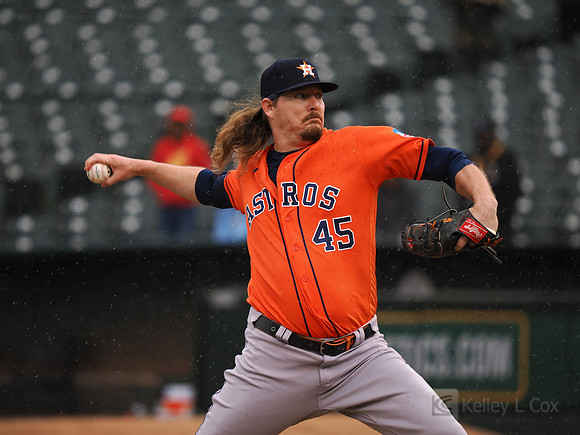 MLB: Houston Astros at Oakland Athletics