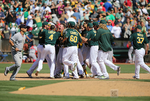 MLB: Boston Red Sox at Oakland Athletics