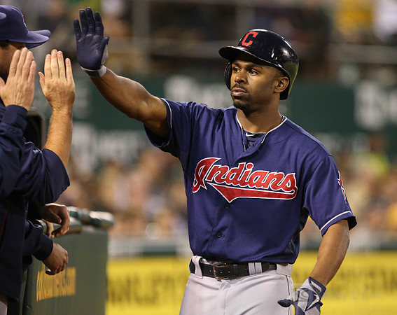 MLB: Cleveland Indians at Oakland Athletics