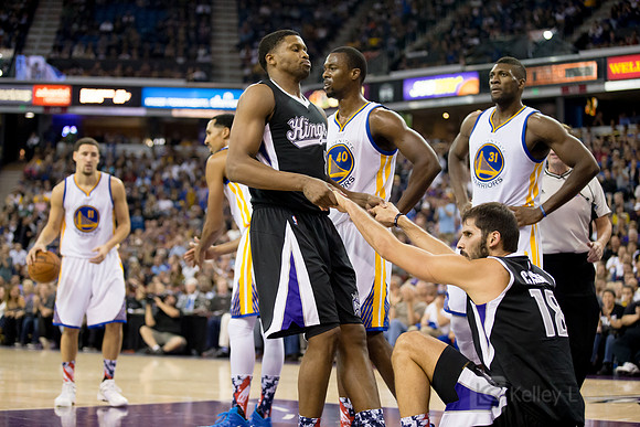 NBA: Golden State Warriors at Sacramento Kings