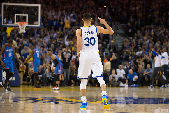 NBA: Oklahoma City Thunder at Golden State Warriors