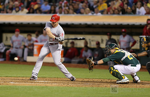 MLB: Cincinnati Reds at Oakland Athletics