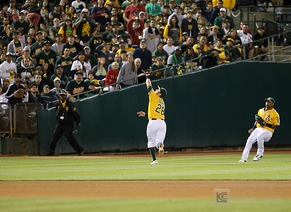 MLB: Cleveland Indians at Oakland Athletics