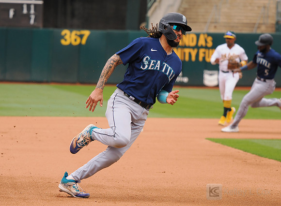 MLB: Seattle Mariners at Oakland Athletics
