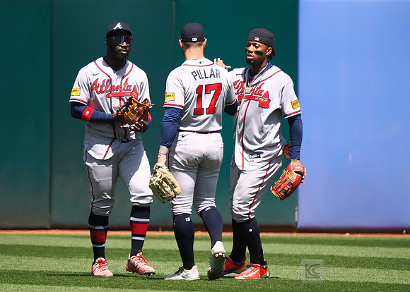 MLB: Atlanta Braves at Oakland Athletics