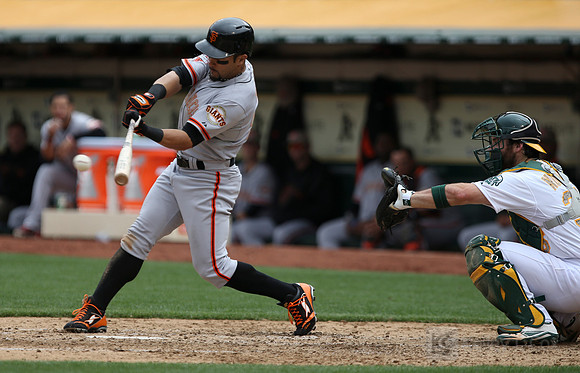 MLB: San Francisco Giants at Oakland Athletics