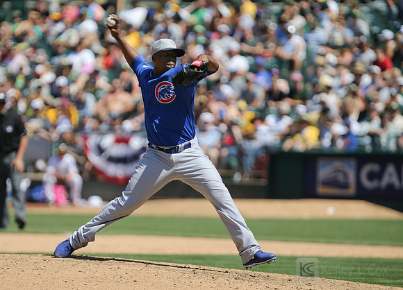 MLB: Chicago Cubs at Oakland Athletics