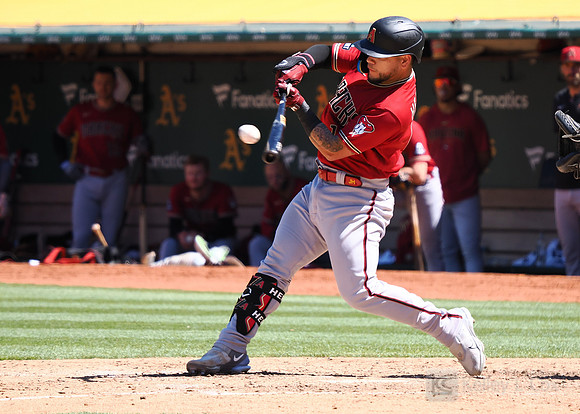 MLB: Arizona Diamondbacks at Oakland Athletics