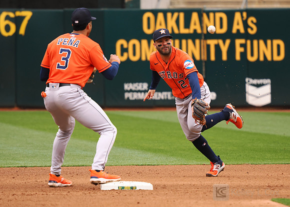 MLB: Houston Astros at Oakland Athletics