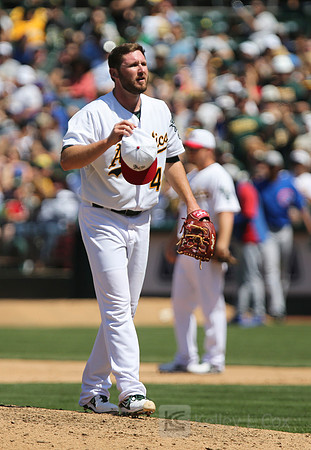 MLB: Chicago Cubs at Oakland Athletics