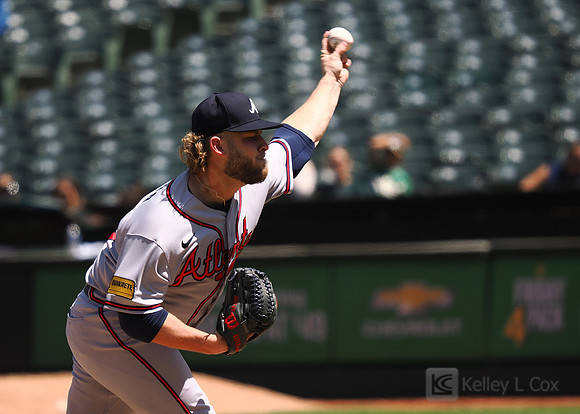 MLB: Atlanta Braves at Oakland Athletics