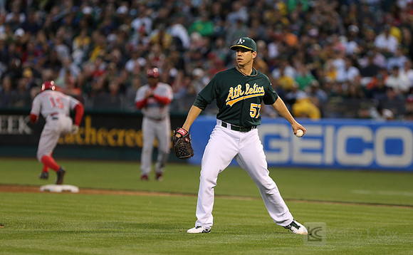 MLB: Cincinnati Reds at Oakland Athletics