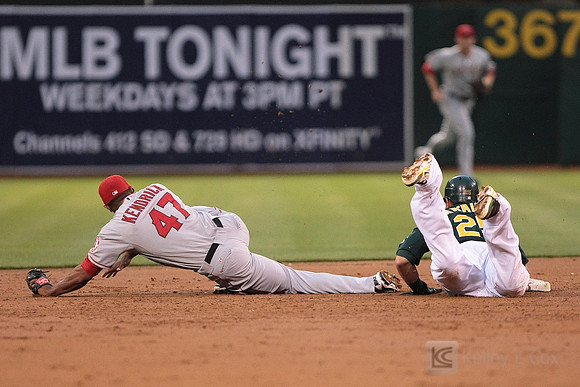 MLB: Los Angeles Angels at Oakland Athletics