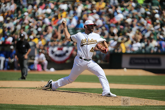 MLB: Chicago Cubs at Oakland Athletics