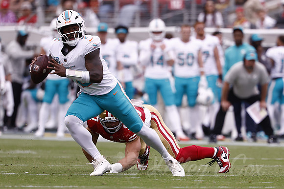Dolphins 49ers Football