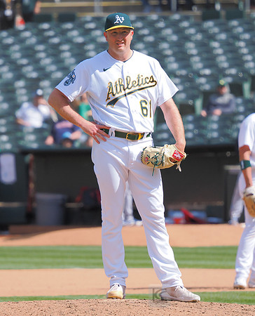 MLB: Cleveland Guardians at Oakland Athletics