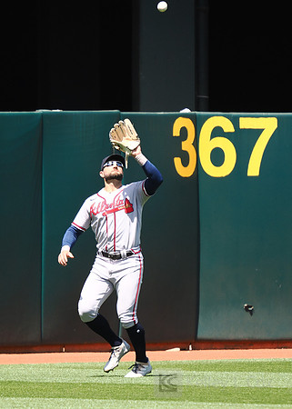 MLB: Atlanta Braves at Oakland Athletics