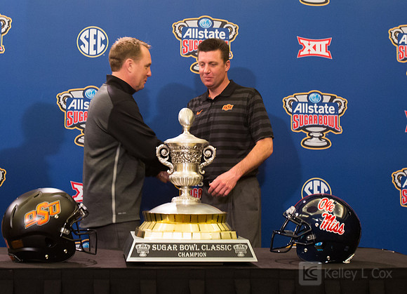 NCAA Football: Allstate Sugar Bowl Press Conference