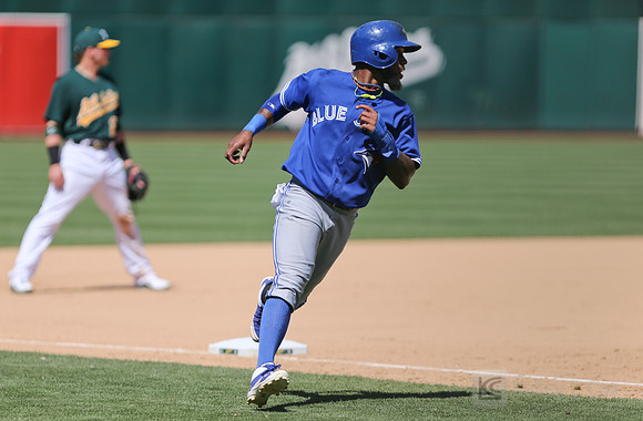 MLB: Toronto Blue Jays at Oakland Athletics