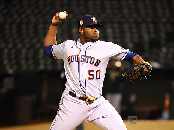 MLB: Houston Astros at Oakland Athletics