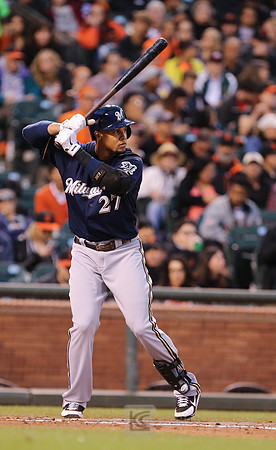 MLB: Milwaukee Brewers at San Francisco Giants