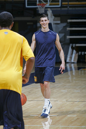 Cal Men's Basketball Practice