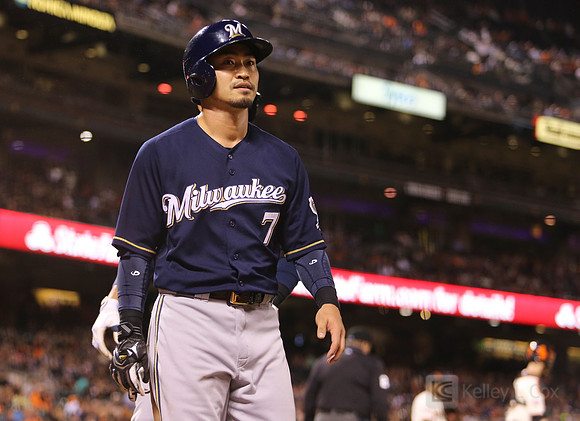 MLB: Milwaukee Brewers at San Francisco Giants