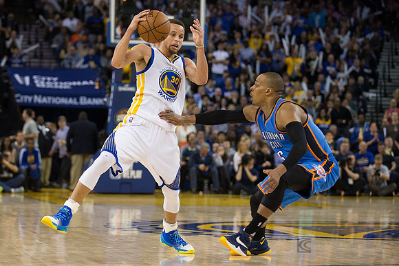 NBA: Oklahoma City Thunder at Golden State Warriors