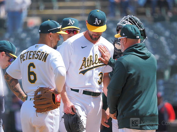 MLB: Cleveland Guardians at Oakland Athletics