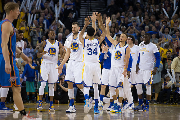 NBA: Oklahoma City Thunder at Golden State Warriors