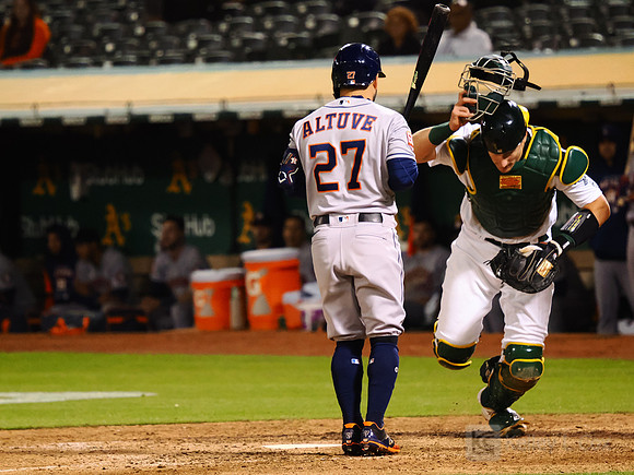 MLB: Houston Astros at Oakland Athletics