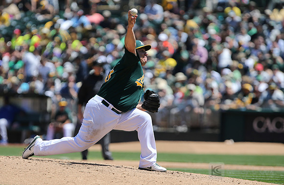 MLB: Toronto Blue Jays at Oakland Athletics