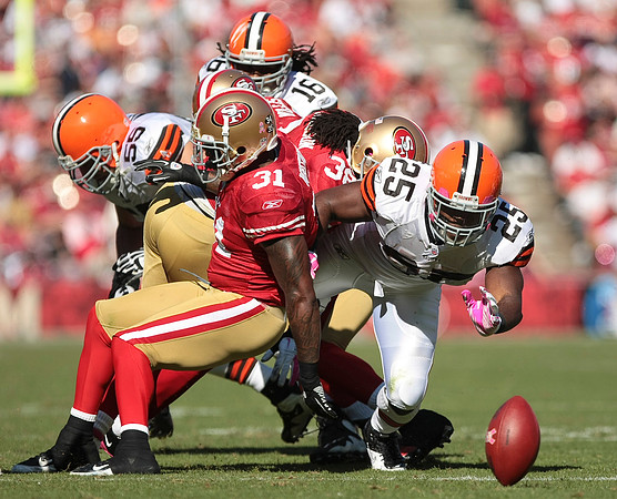 NFL: Browns at 49ers