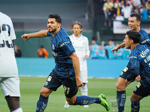 Soccer: International Friendly Soccer-Real Madrid at Club America