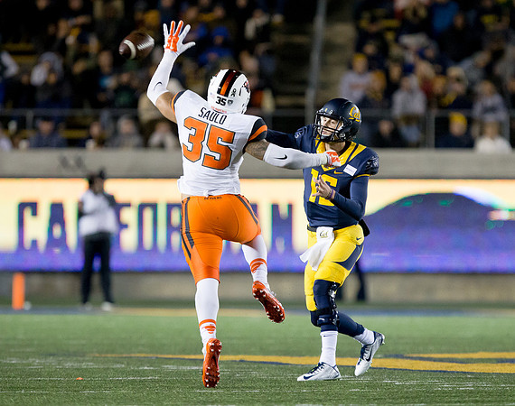 NCAA Football: Oregon State at California