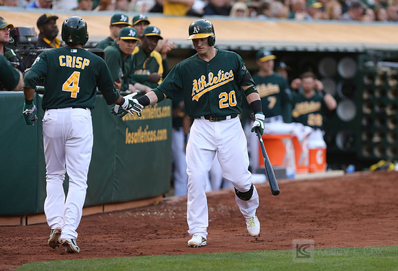 MLB: Cincinnati Reds at Oakland Athletics