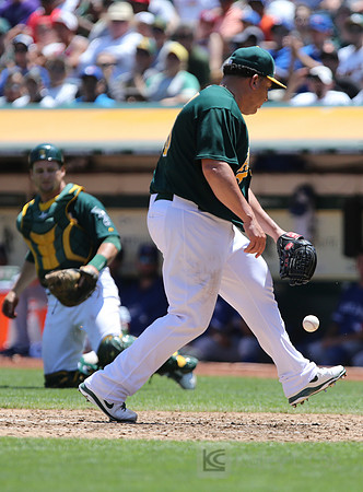 MLB: Toronto Blue Jays at Oakland Athletics