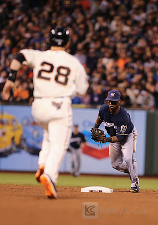 MLB: Milwaukee Brewers at San Francisco Giants