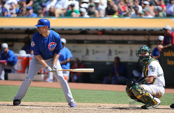 MLB: Chicago Cubs at Oakland Athletics