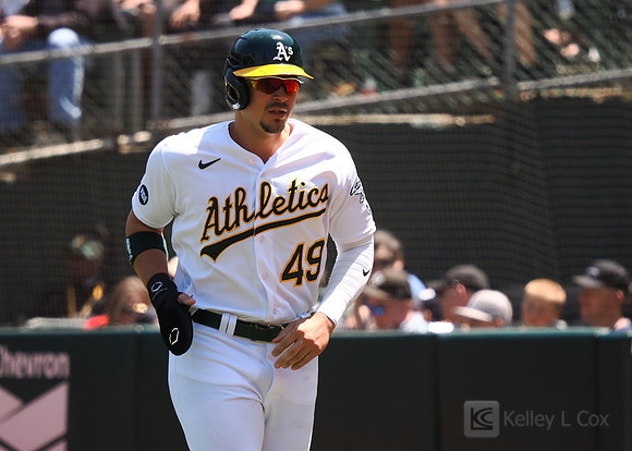 MLB: Atlanta Braves at Oakland Athletics