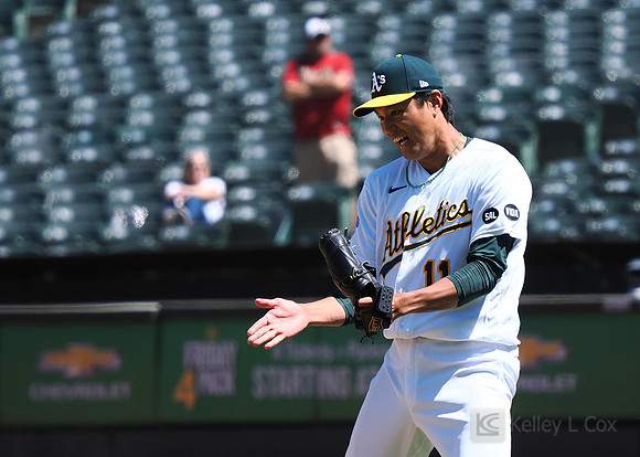 MLB: Arizona Diamondbacks at Oakland Athletics