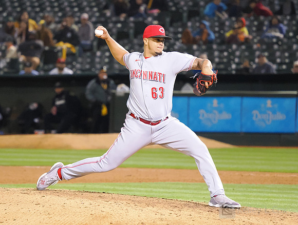 MLB: Cincinnati Reds at Oakland Athletics